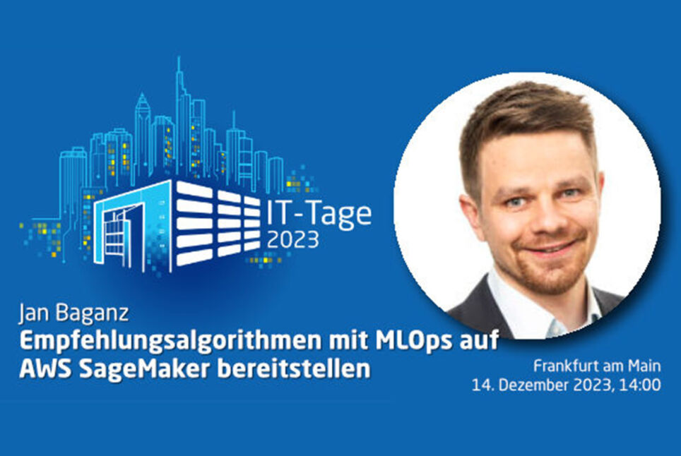 Jan Baganz auf den IT-Tagen 2023