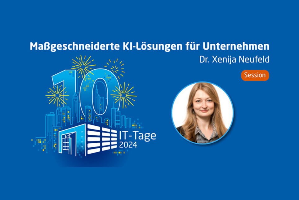 2024 IT Tage KI Loesungen fuer Unternehmen