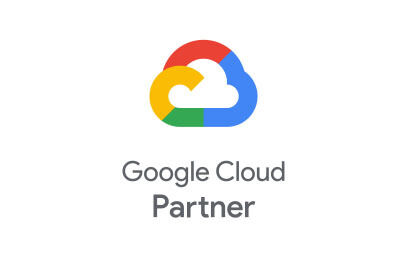 Logo für Google Cloud Partnerscharft
