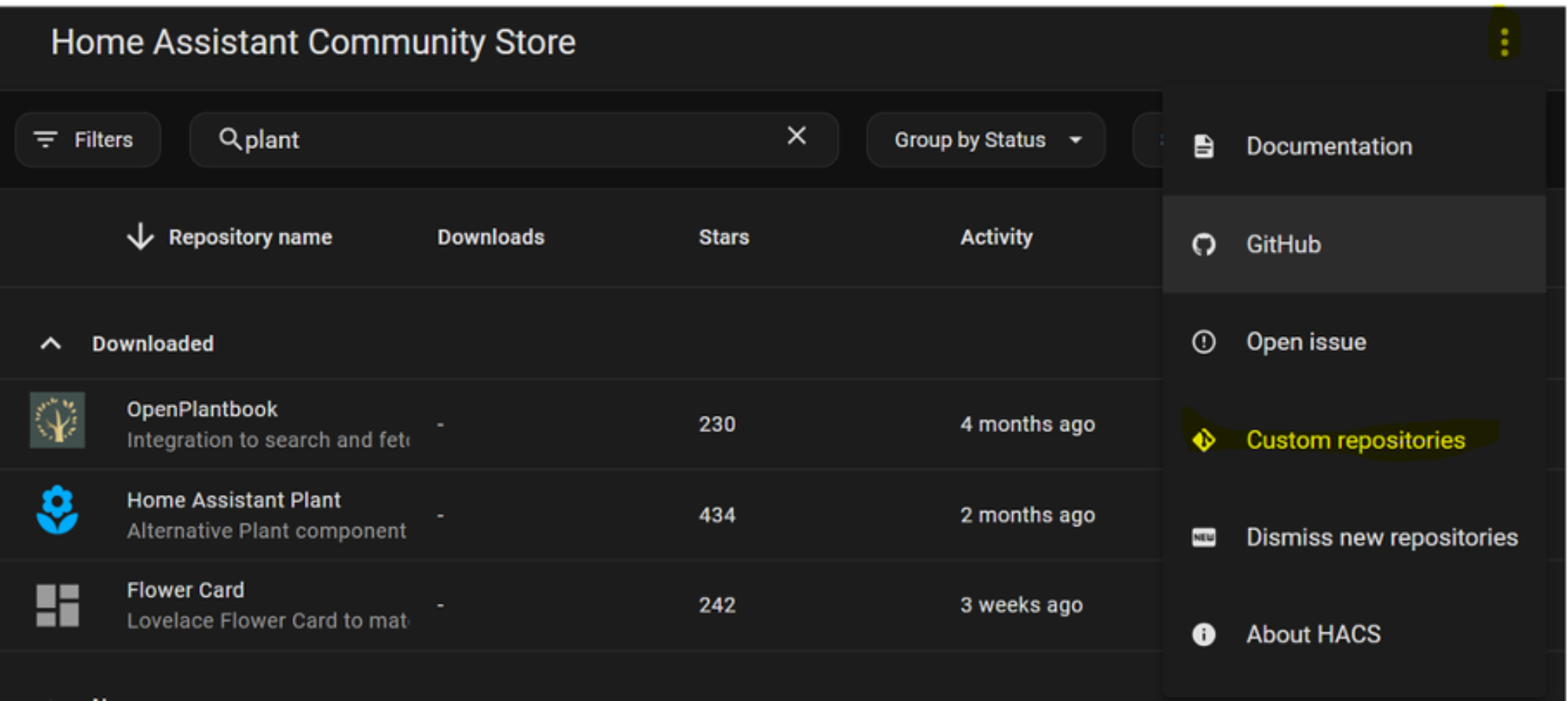 2025 Green Home Teil 3 Hinzufügen des Custom Repositories in HASC